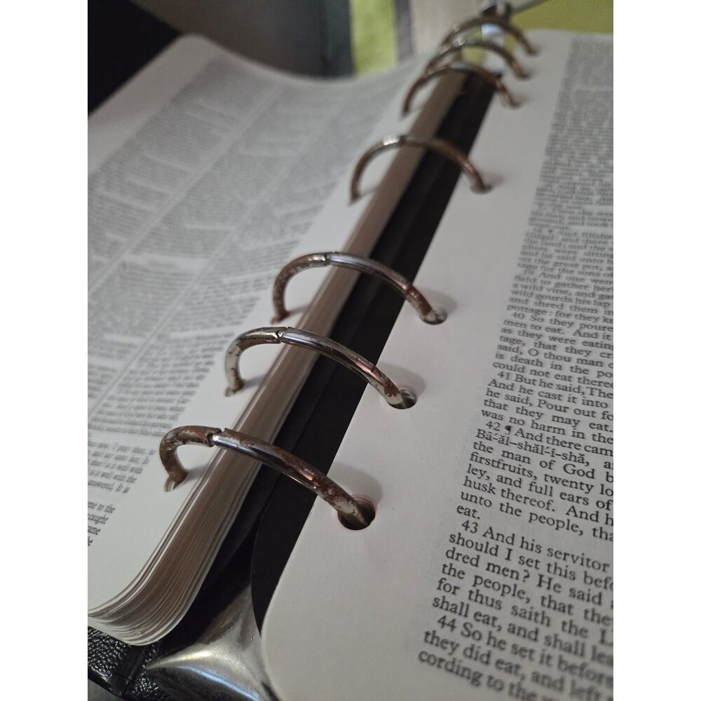 The Practical Loose-Leaf Bible King James Version 1st Edition Fleming H Revell - Picture 2 of 5